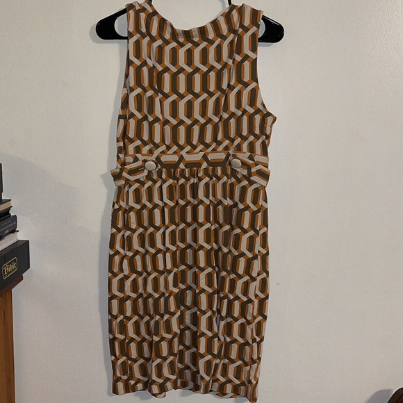 🌹BANANA REPUBLIC SLEEVELESS DRESS - Picture 3 of 5
